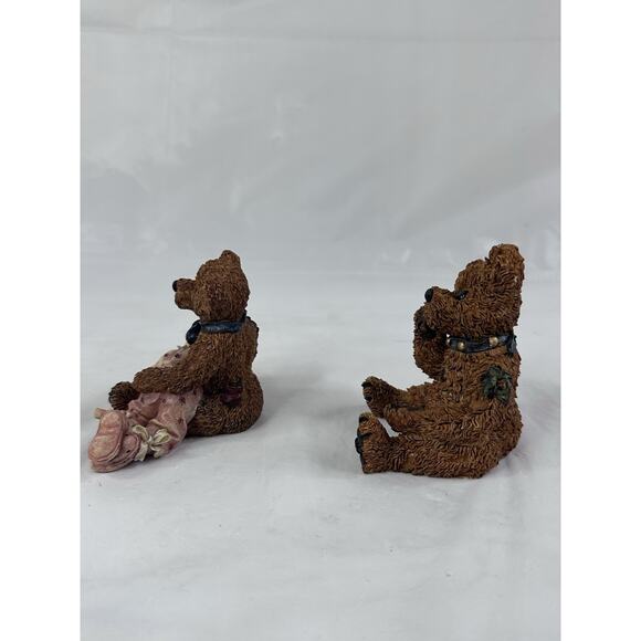 BOYDS Bears & Friends The Simple Bear Dollstone Asleep In Teddys Arms 1997-1998 - Picture 6 of 8